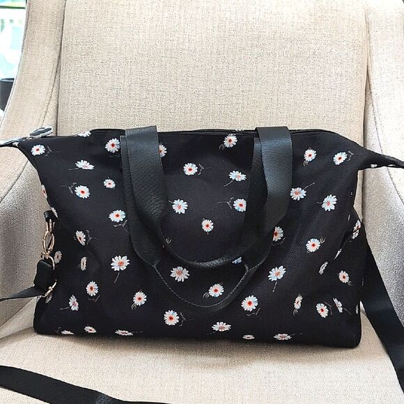 Alice + Olivia by Stacey Bendet Canvas Weekender Duffel Bag - Picture 8 of 9